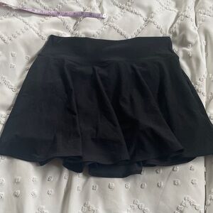 Black Skirt with Built in Shorts